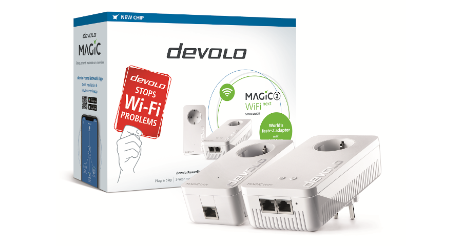Το νέο devolo Magic 2 WiFi next: η επόμενη γενιά Mesh WiFi είναι εδώ Το νέο devolo Magic 2 WiFi next: η επόμενη γενιά Mesh WiFi είναι εδώ